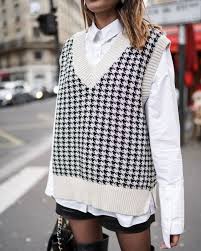 15 Knit Vest Outfits To Look Fashion Forward Styleoholic Fascinating jumper skirt dress to light your day. 15 knit vest outfits to look fashion