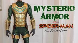 Mysterio's Armor and Undersuit - Mysterio Cosplay Part 2! - YouTube