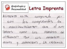 Grafologia Letra Imprenta Que Esconde La Letra Imprenta Christed es un tipo de letra moderno que está inspirado en la caligrafía, cuenta con un gran movimiento y legibilidad. la letra imprenta