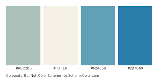 Brand colors should stand out or at least be instantly recognizable. Corporate But Not Color Scheme Blue Schemecolor Com