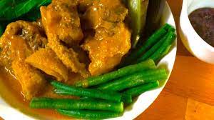 Stir gently and simmer until sauce thickens. Kare Kare Recipe Filipino Kare Kare Oxtail And Beef Tripe Youtube