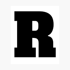 A device, as a printer's type, for reproducing the letter r or r. Alphabet R Grossbuchstabe R Buchstabe R Poster Von Marosharaf Redbubble