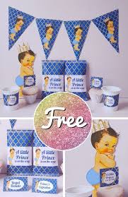 Free Prince And Princess Baby Shower Templates Baby Shower Ideas 4u