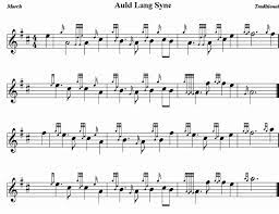 Auld Lang Syne Sheet Music For Different Instruments Bagpipe Music Sheet Music Auld Lang Syne Lyrics