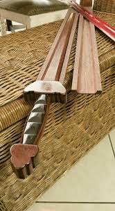 Crafting The Scabbard Channels And Checking The Fit Wooden Sword Diy Wooden Sword Wood Sword