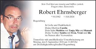 Traueranzeigen von Robert Ehrnsberger