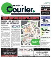 Perth now news events culture animals adventures christmas attractions from western australia. Otv P A 20181122 By Metroland East The Perth Courier Issuu