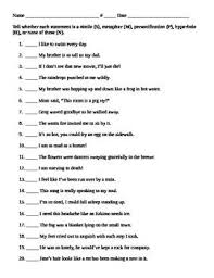 Similes And Metaphors Figurative Language Similes And Metaphors Figurative Language Idioms And Phrases