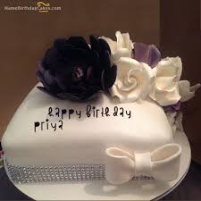 Birthday Cake Images With Name Priya Names Picture Of Priya Is Loading Please Wait Happy Birthday Cake Pictures Birthday Cake For Wife Happy Birthday Cake Images
