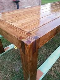 Zeveren Diy Furniture Projects How To Varnish Wood Garden Table