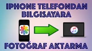 Iphonedan Bilgisayara Fotograf Atma Youtube