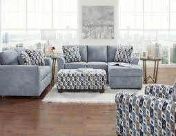 Affordable Furniture Anna Blue Grey Sofa And Chaise 3903 Anna Blue Grey Colder S Furniture Appliances And Mattresses 4 Piece Living Room Set Living Room Sets Furniture