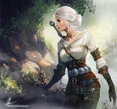 Artstation Cirilla Monika Andruszkiewicz Witcher Art The Witcher Ciri