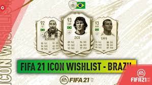 Maybe you would like to learn more about one of these? Fifa 21 Brazil Icon Wishlist And Predictions For Fifa 21 Ultimate Team
