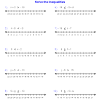 Answer key complete each function table. 1