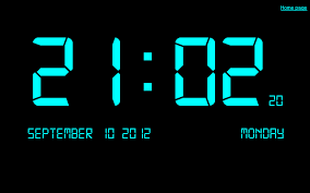 Digital virtual reality technology typeface. Digital Alarm Clock Font Unique Alarm Clock