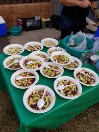 Mariscos frescos en eventos