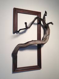 Wood Frame With Grafted Manzanita Branch So Cool Picture Frame Decor Wooden Picture Wooden Picture Frames