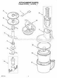 Click the diagram where you think your part is located. Kitchenaid Food Processor Kfpw760ob1 Ereplacementparts Com