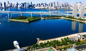 Former santa cruz resident katie zaferes of team usa celebrates winning the bronze medal during the women's individual triathlon at the tokyo 2020 olympic games at odaiba marine park on tuesday. Odaiba Marine Park Openwaterpedia