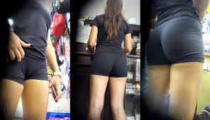 Hot teen in thong picked up at the park. Brunette Girl With Short And Cameltoe Voyeur Candid Candidarchives