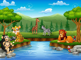 Find the perfect river cartoon stock illustrations from getty images. Animals Cartoon Are Enjoying Nature By The River Royalty Free Cliparts Vectors And Stock Illustration Image 113323237