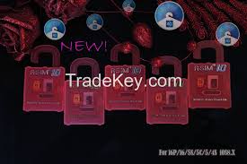 When i put a gsm sim . Original R Sim 10 Rsim 10 R Sim 10 Unlock Card R Sim 10 For Iphone 4s 5 5c 5s 6 6plus Ios6 X 8 X Support Sprint At T T Mobile Cricket By Shenzhen Falwok Technology