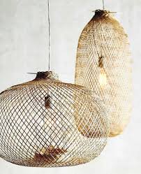 The Jungalow Pendant Light Fixtures Basket Lighting Pendant Lamp