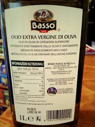 Huile D Olive Extra Vierge Basso 1l Zia Concetta