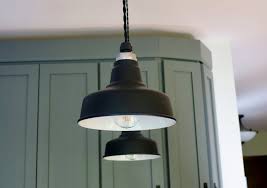 kitchen lights that blend rustic
