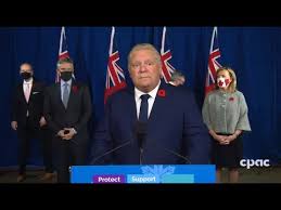 Ontario Premier Doug Ford Announces New System For Covid 19 Restrictions November 3 2020 Youtube
