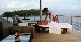 Maldives Mosaique Massage Outdoor Furniture Sets Outdoor Bed Yacht
