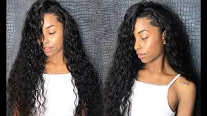Bangs, especially long haircuts with bangs are a dramatic, drastic change. Wet And Wavy Flip Over Method With A Quick Weave With Tinashe Hair Youtube