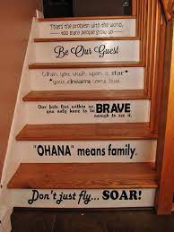 Disney Stair Quotes Disney Steps Disney Quotes Vinyl Quotes Step Quotes Disney Decor Disney Home Decor Disney Stairs Disney Themed Rooms