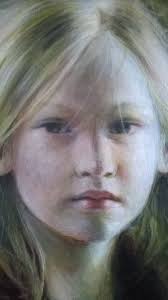 Fille Blonde, Painting by Vincent Bertrand