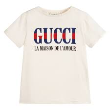 Unisex Light Beige Cotton T Shirt By Luxury Italian Brand Gucci This Soft And Stretchy Cotton Jersey Top Has A Red And Blue Gucci Shirts T Shirt Tops Designs