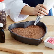 Preheat your oven to 180°c. Wilton 2105 6184 Heart Shaped Cake Pan Non Stick Steel