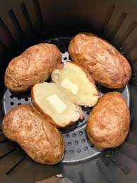 Air Fryer Baked Potatoes Recipe Air Fryer Baked Potato Sweet Potato Recipes Baked Potato