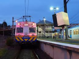 Silver Hitachi Train With Metro Livery At Ringwood Station Barry Cooper Photo Melbourne Train Australia