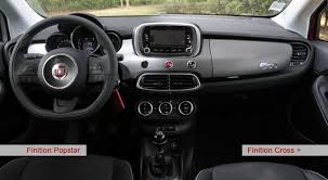 Elija entre urban cult, urban connect, sport, city sport, cross y connect. A L Interieur De La Fiat 500 X 1 4 Multiair 140 Ch