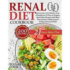 These recipes are great for people with chronic kidney disease and need healthy food options. Buy Renal Diet Cookbook Learn 200 Low Sodium Low Phosphorus Easy To Prepare Renal Diet Recipes With Meal Plan Guide To Help Control Kidney Disease Ckd Paperback November 22 2020