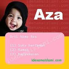 Dalam pemilihan nama, islam mengajarkan untuk memilih nama yang baik, karena nama anak merupakan identitas yang akan dikenali semenjak lahir, bayi, dewasa, dan sampai akhir hayat. Ini Arti Nama Aza Dalam Islam Idenamaislami Com