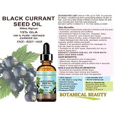 The seeds of black currants are rich in 3 valuable fatty acids for healthier hair. Buy Black Currant Seed Oil 100 Pure Natural Undiluted Refined Cold Pressed Carrier Oil 0 5 Fl Oz 15ml For Skin Hair Lip And Nail Care One Of The Richest