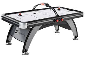 84 Air Powered Hockey Table Overhead Led Electronic Scoring In 2020 Air Hockey Air Hockey Table Air Hockey Games