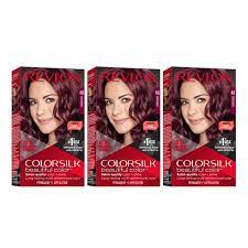 Revlon Colorsilk Beautiful Color Permanent Hair Color 3 Pack, 048 Burgundy,  3 Pack - Walmart.com