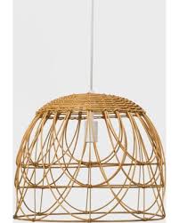 Outdoor flush mount lights : Get This Deal On Natural Rattan Ceiling Light Opalhouse White