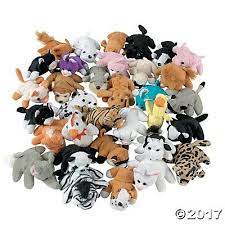 Mini Stuffed Animal Assortment Oriental Trading Plush Animals Pet Toys Animals