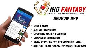 Download Ihdfantasy App To Get Playing11 Cricket Match Schedule Leagues Match Prediction Demo Teams Fantasy App In 2020 Upcoming Matches Predictions Cricket Match