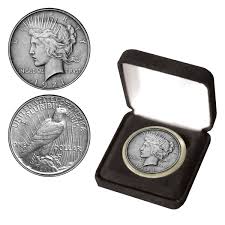 1921 morgans are not particularly desirable to collectors; 1921 Peace Dollar High Relief The Patriotic Mint