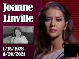97 years ago today, the late, great JOANNE LINVILLE was born. She was an  American film and television actress. Linville and actress Irene Gilbert  co-founded the Stella Adler Academy in Los Angeles